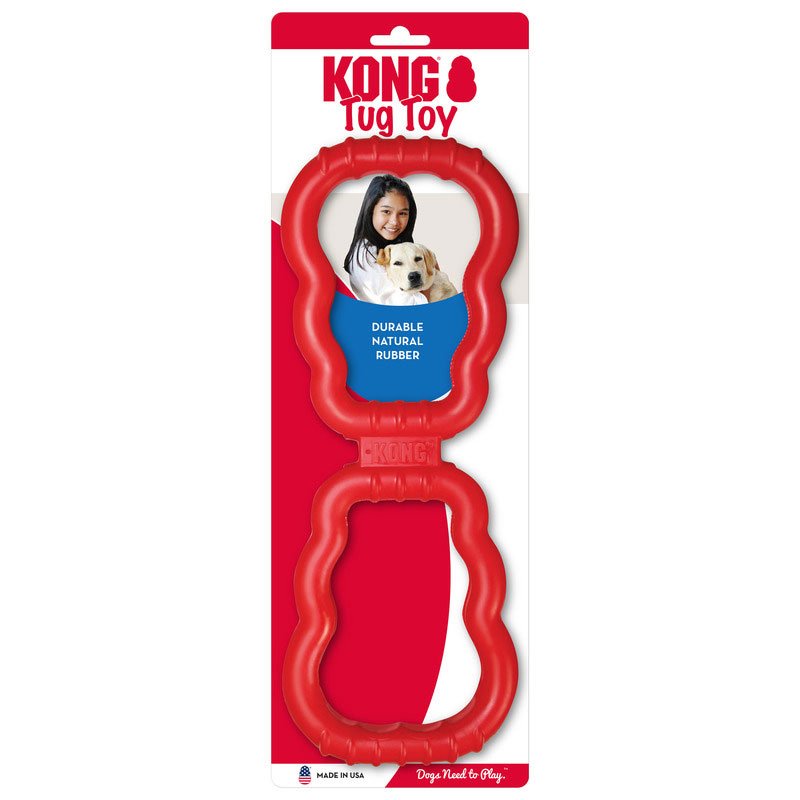 KONG Tug (32cm) Red/Black  