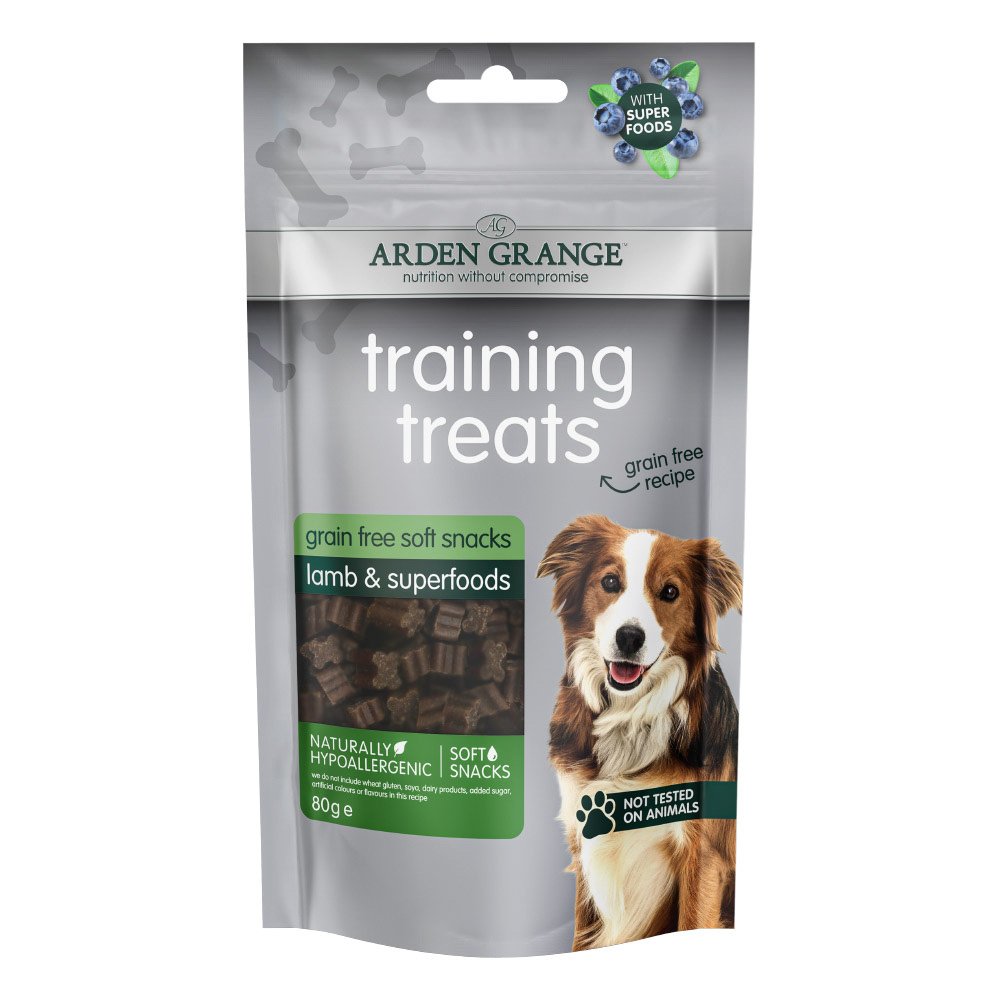 Arden Grange Dog Training Treats Grain Free Chicken and Superfoods 10x80g