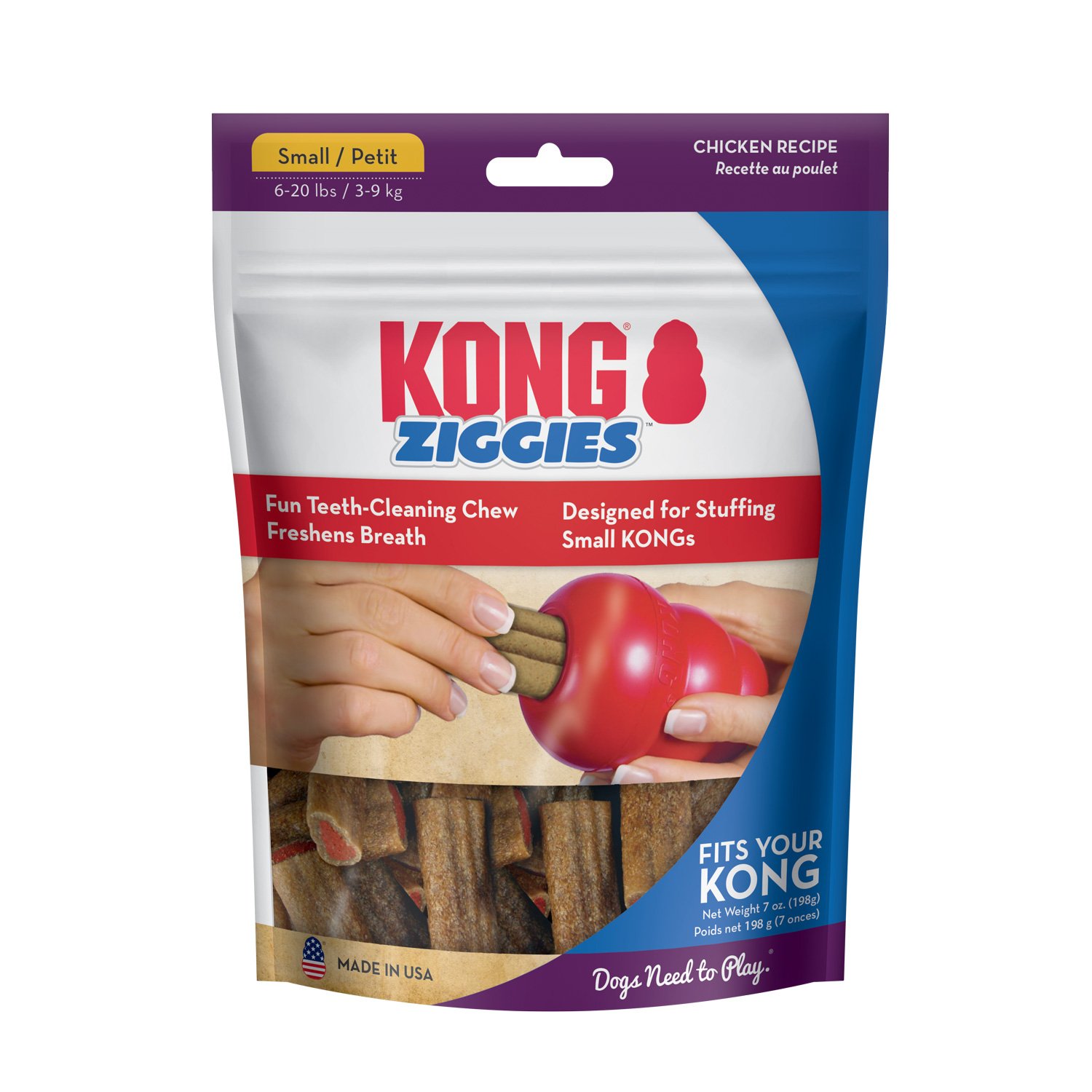 KONG Ziggies Enhanced Medium/Large 227g