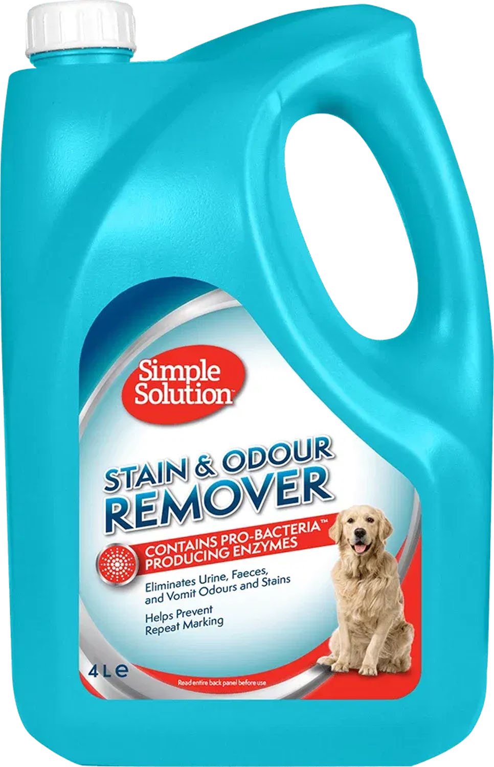Simple Solutions Stain & Odour Remover Dog 4ltr