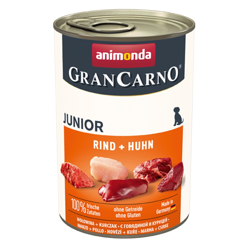 Animonda GranCarno Junior Dog Beef & Chicken 6x400g