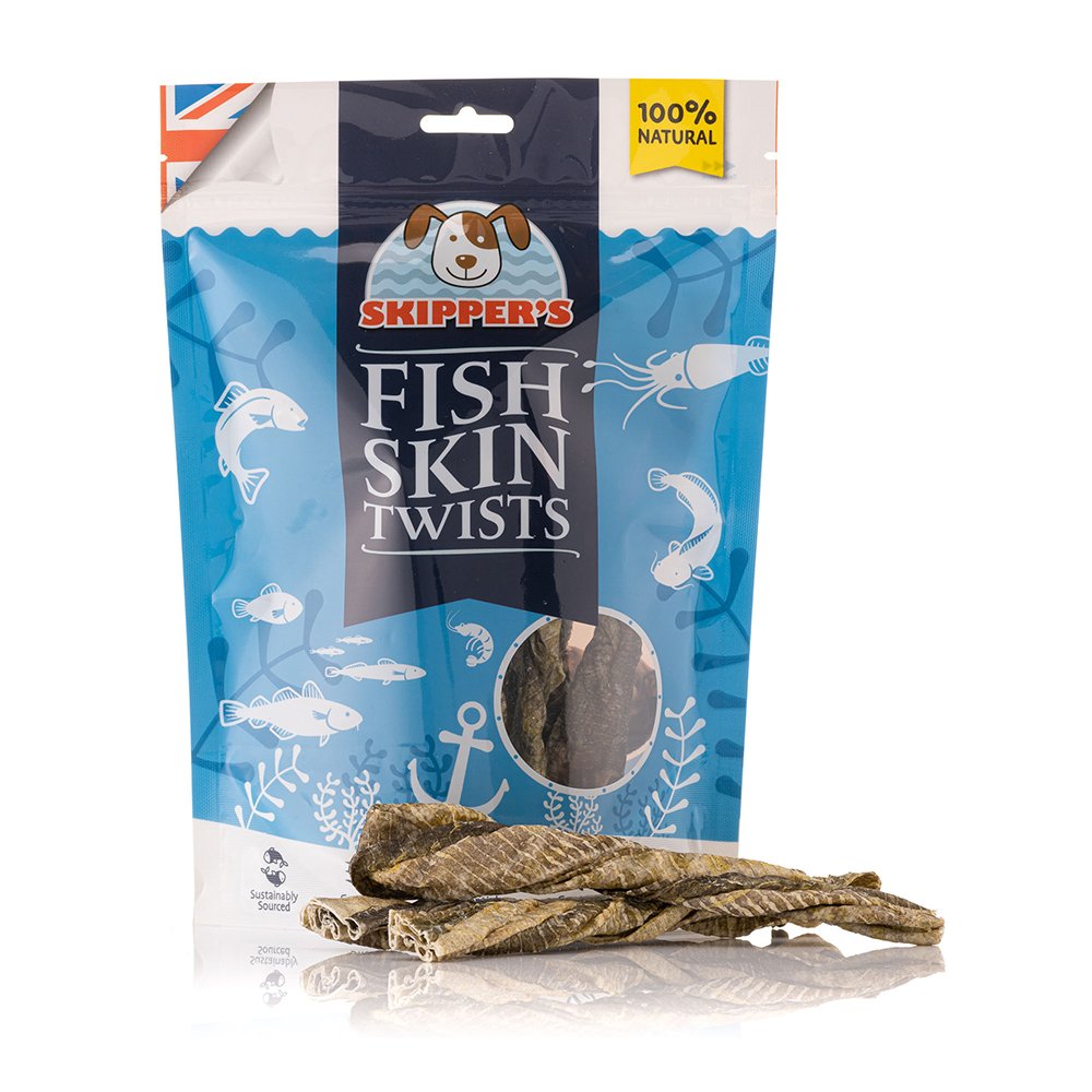 Skippers Dog Fish Skin Twist 70g