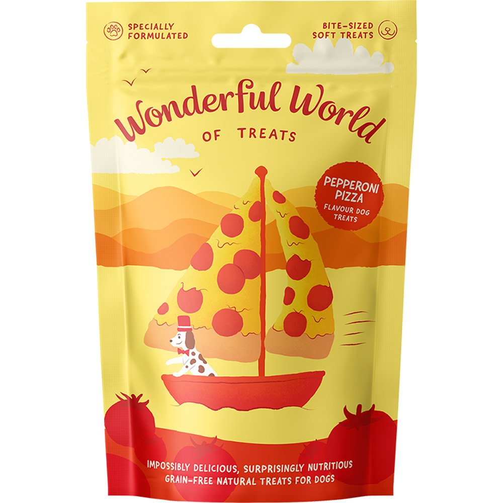 Wonderful World Of Treats Pepperoni Pizza 12x50g