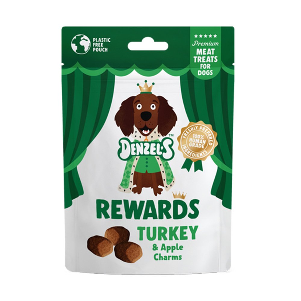 Denzels Meat Rewards Turkey & Apple Charms 10x70g