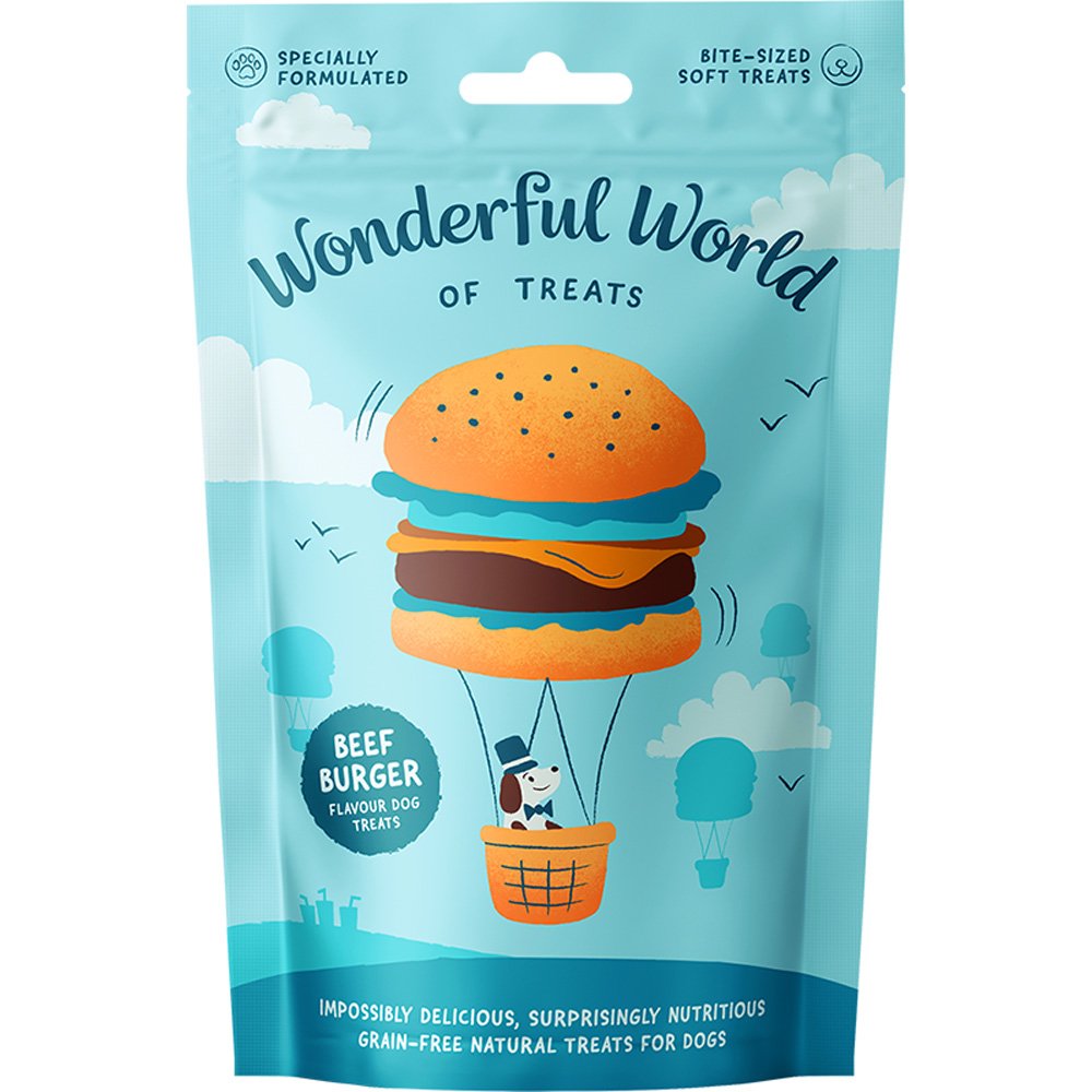 Wonderful World Of Treats Beef Burger 12x50g