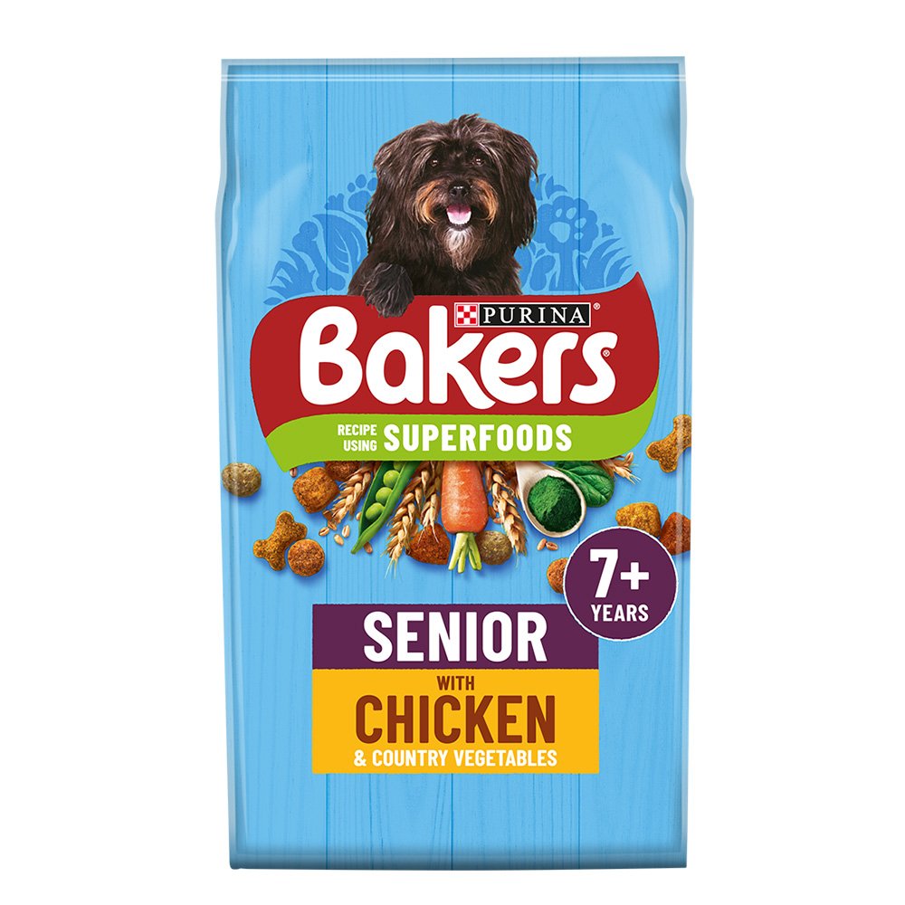 Bakers Senior Chicken & Veg 12.5kg