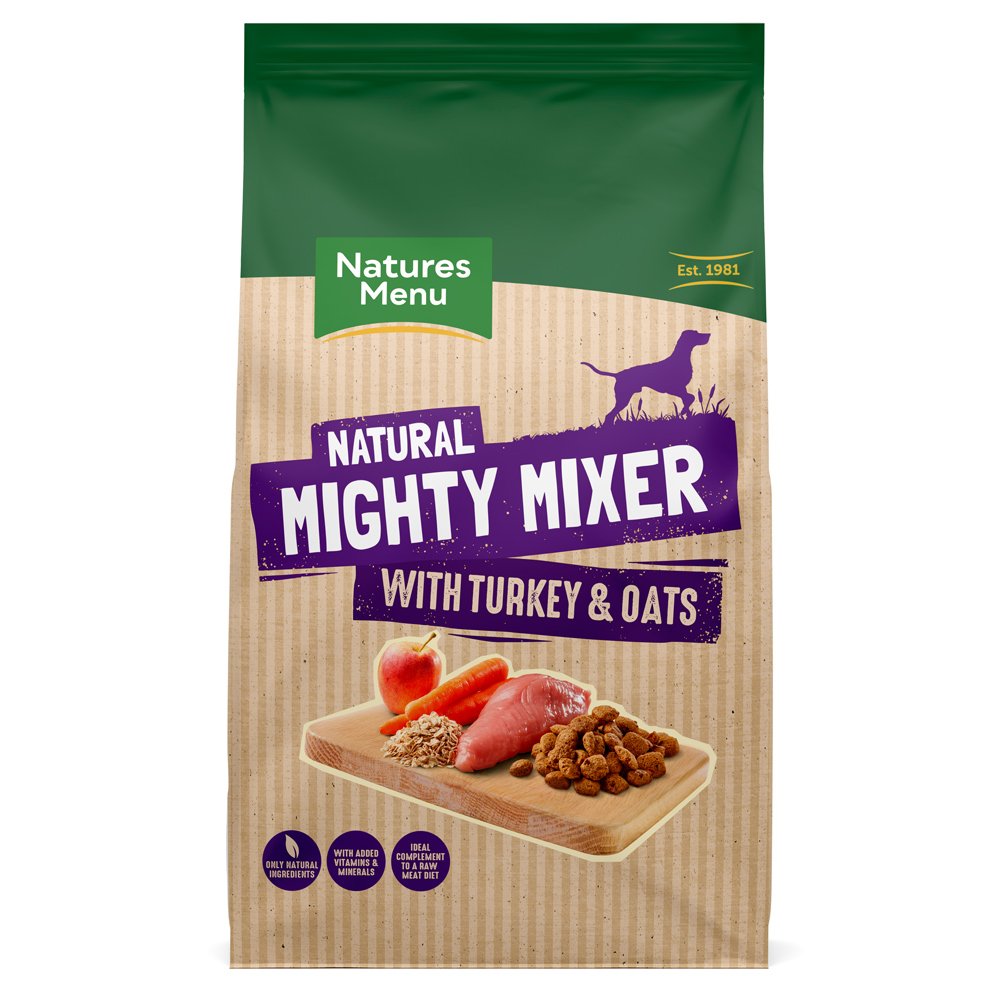 Natures Menu Mighty Mixer With Turkey & Oats 2kg
