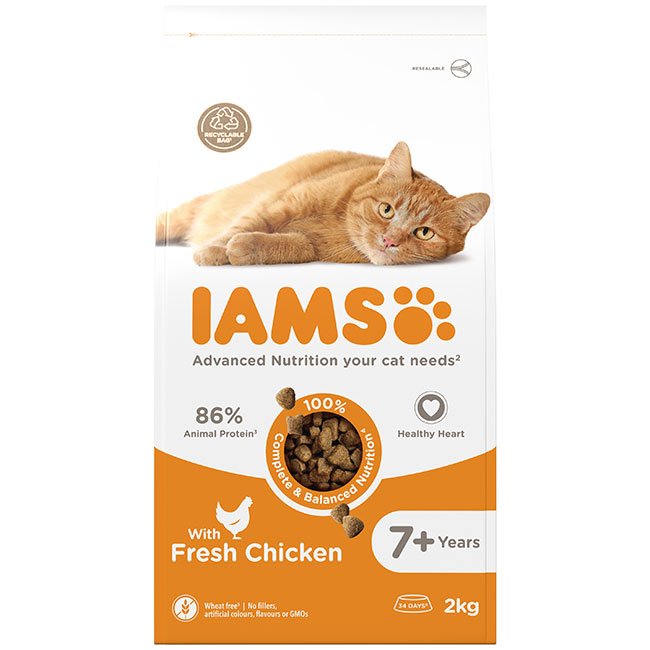 Iams Cat Advanced Nutrition Senior Chicken 2kg