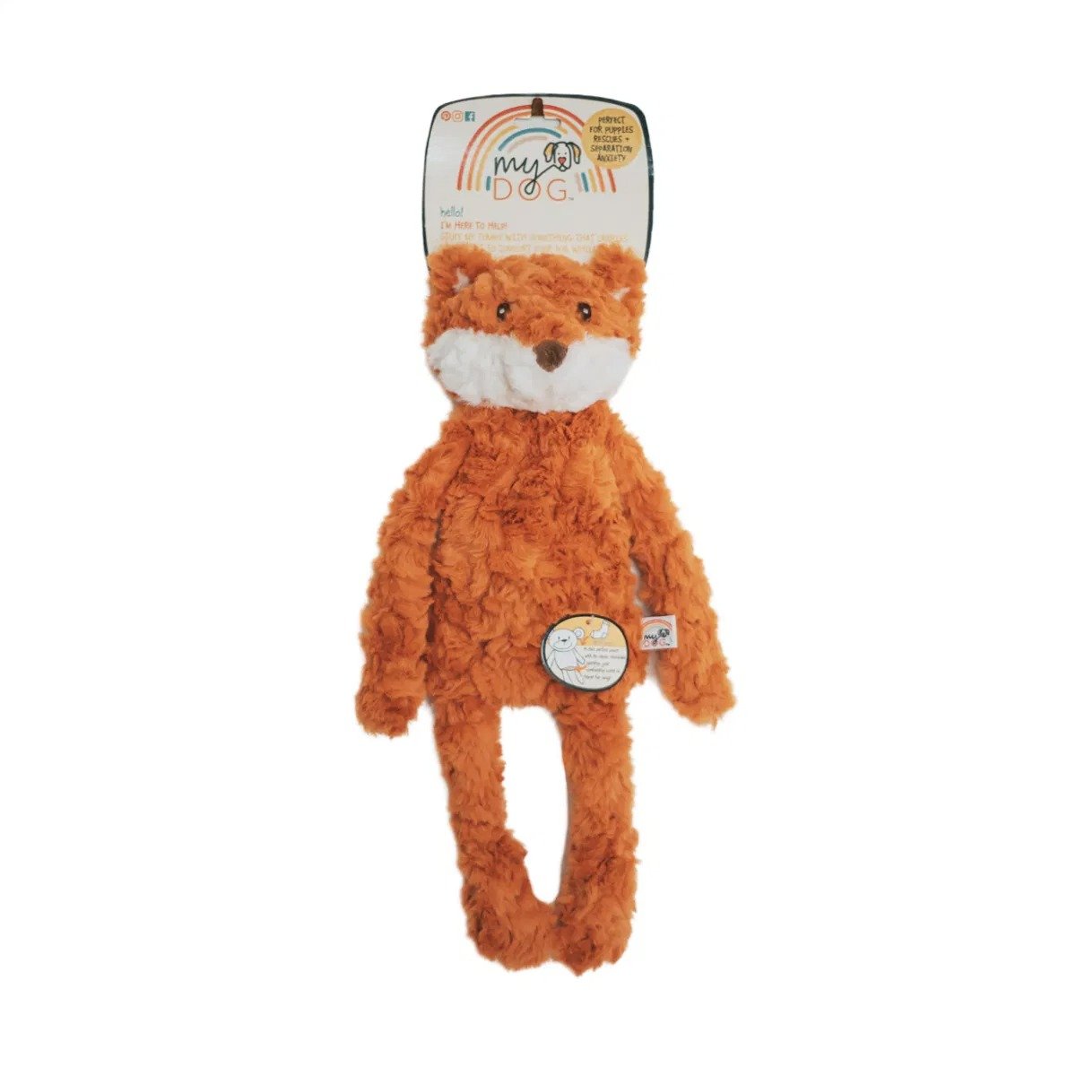 Rosewood MyDog Fox Plush Toy 1x3
