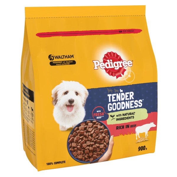 Pedigree Small Dog Dry Tender Goodness with Beef DK76T 6x900g