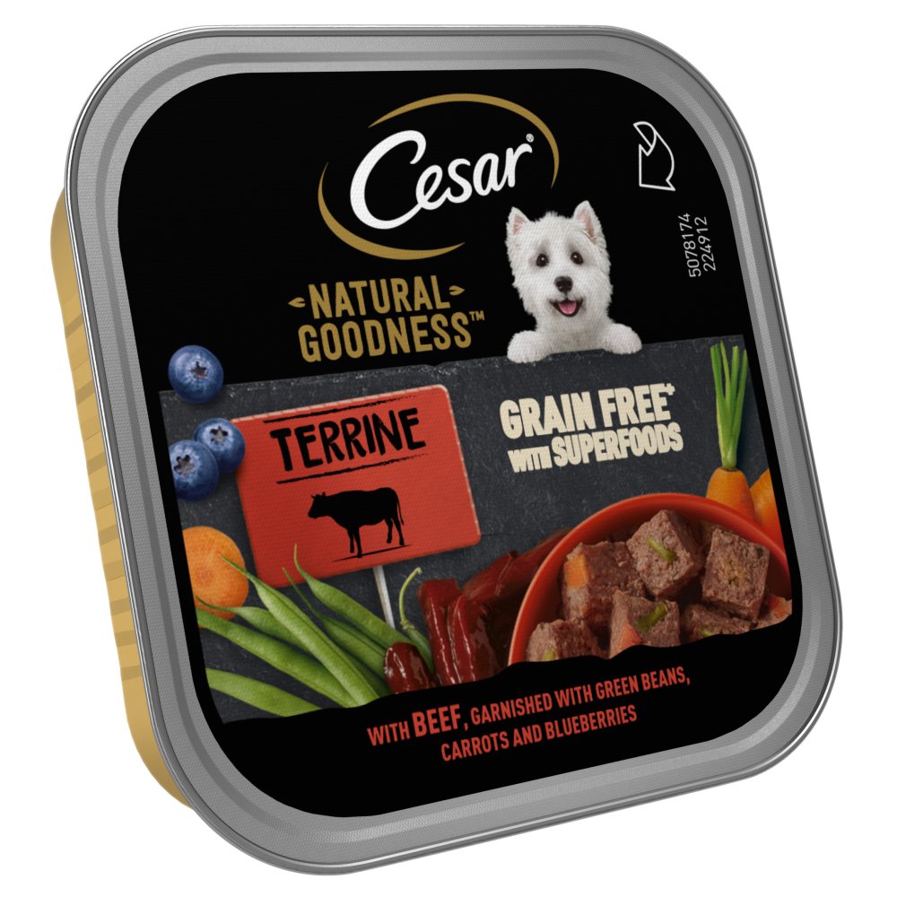 Cesar Dog Natural Goodness with Beef in loaf 16x100g