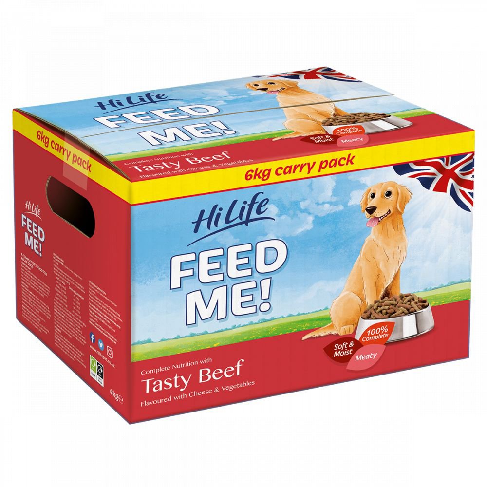 Hi Life Moist Beef With Cheese 6kg