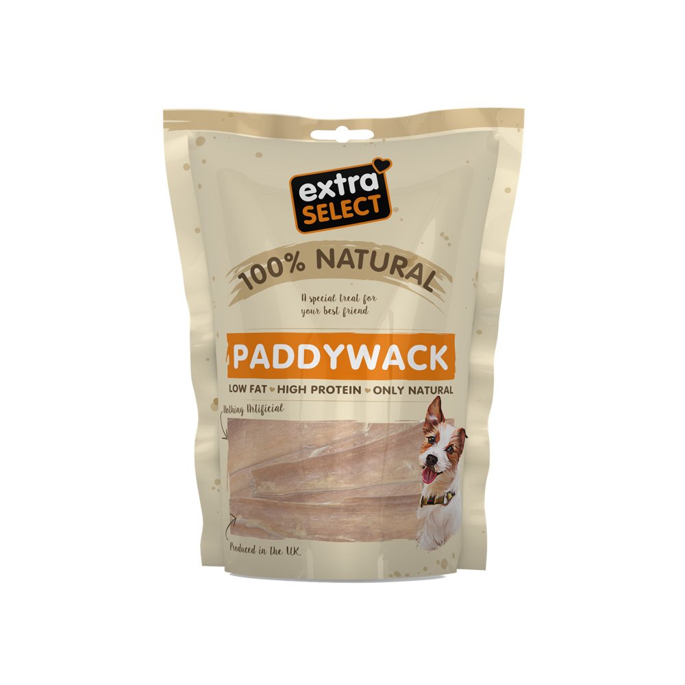 Extra Select Natural Dog Treats Paddywack 8x100g