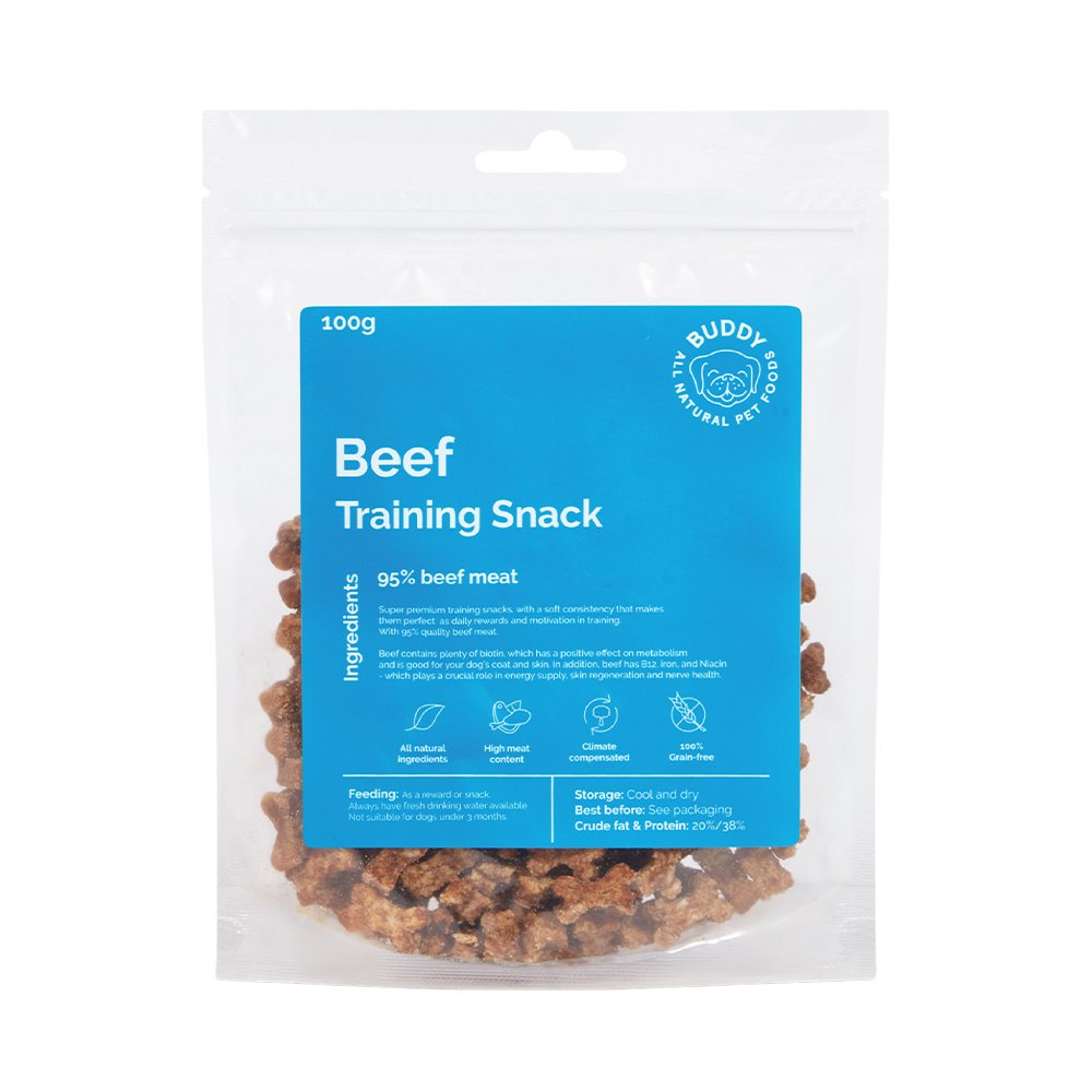 Buddy Pet Training Snacks Beef 10x100g